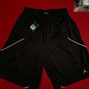 Jordan basketball shorts.